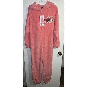 Worn and washed once!  Pics taken b4 worn. A Christmas Story Pink Bunny Med